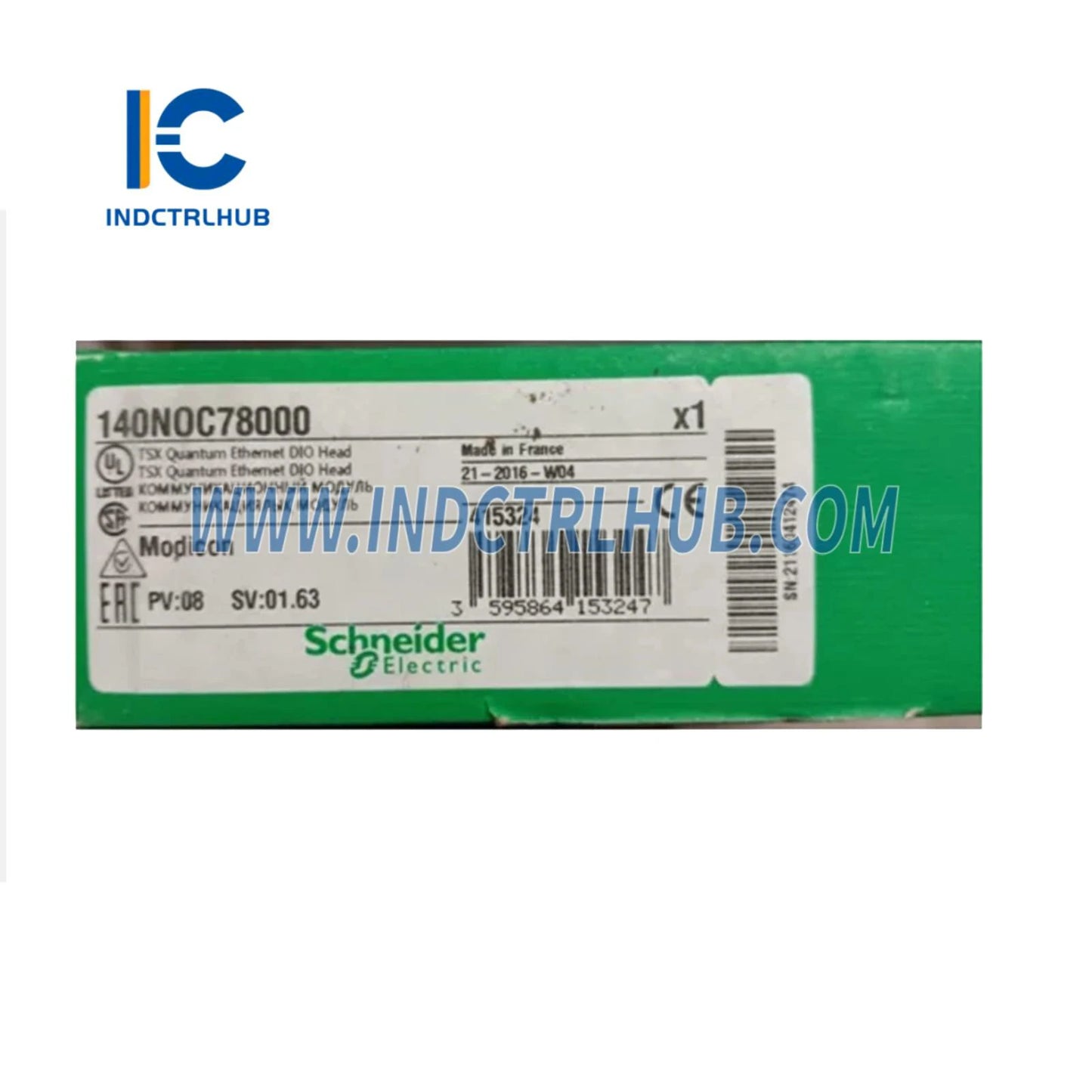 Schneider 140NOC78000 Ethernet I/O galvas modulis, Modicon Quantum