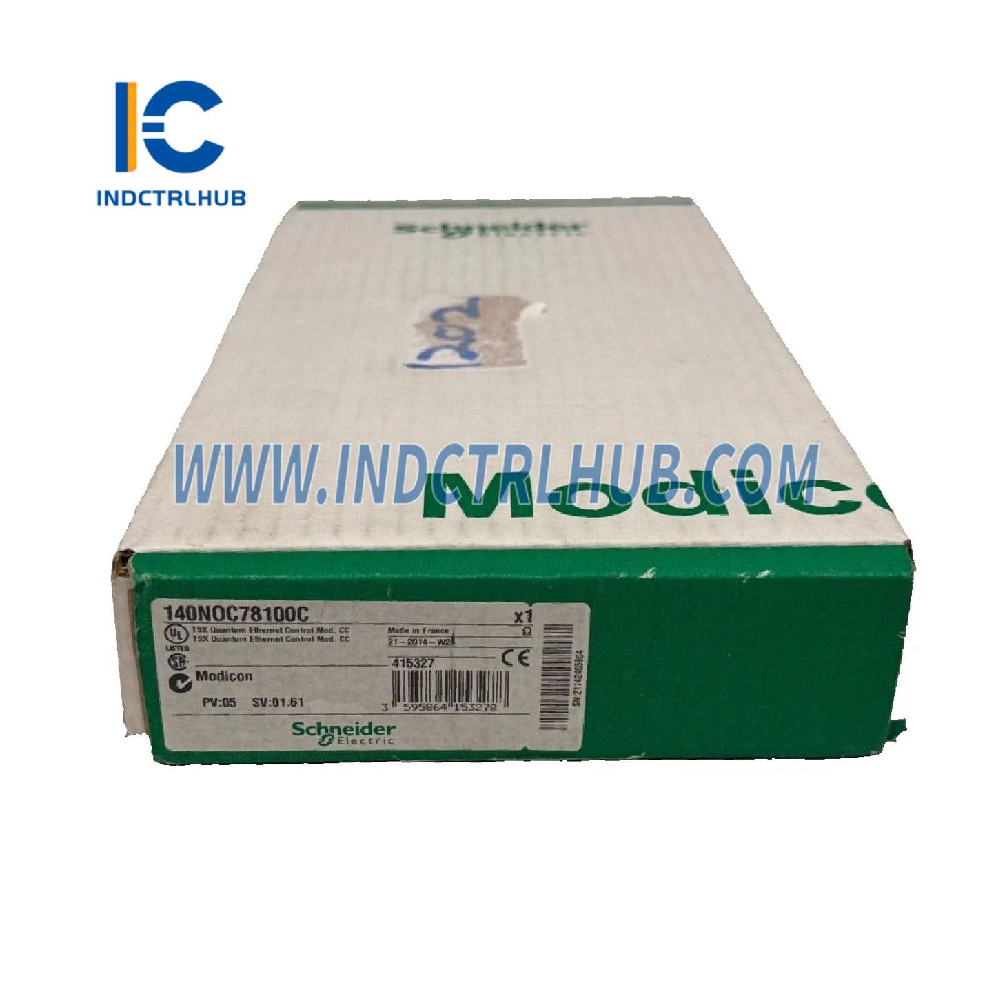 Schneider 140NOC78100 Ethernet control module, Modicon Quantum
