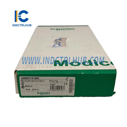 Schneider 140NOC78100 Ethernet контролен модул, Modicon Quantum