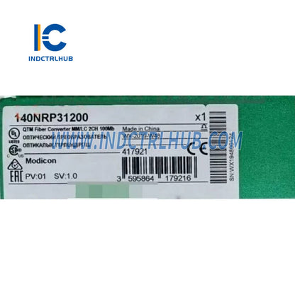 Schneider 140NRP31200 Ethernet fibre converter