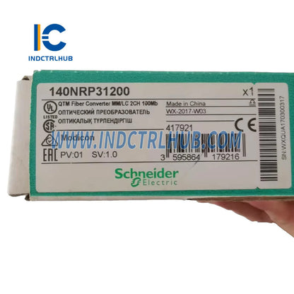 Konverter serat Ethernet Schneider 140NRP31200