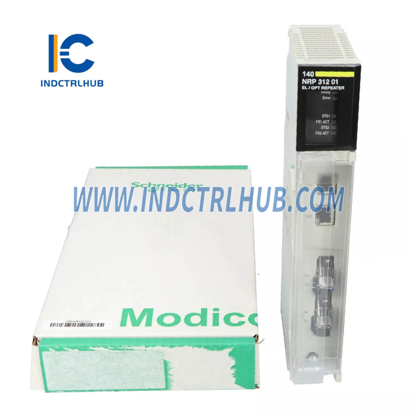 Schneider 140NRP31201 Ethernet fibre converter