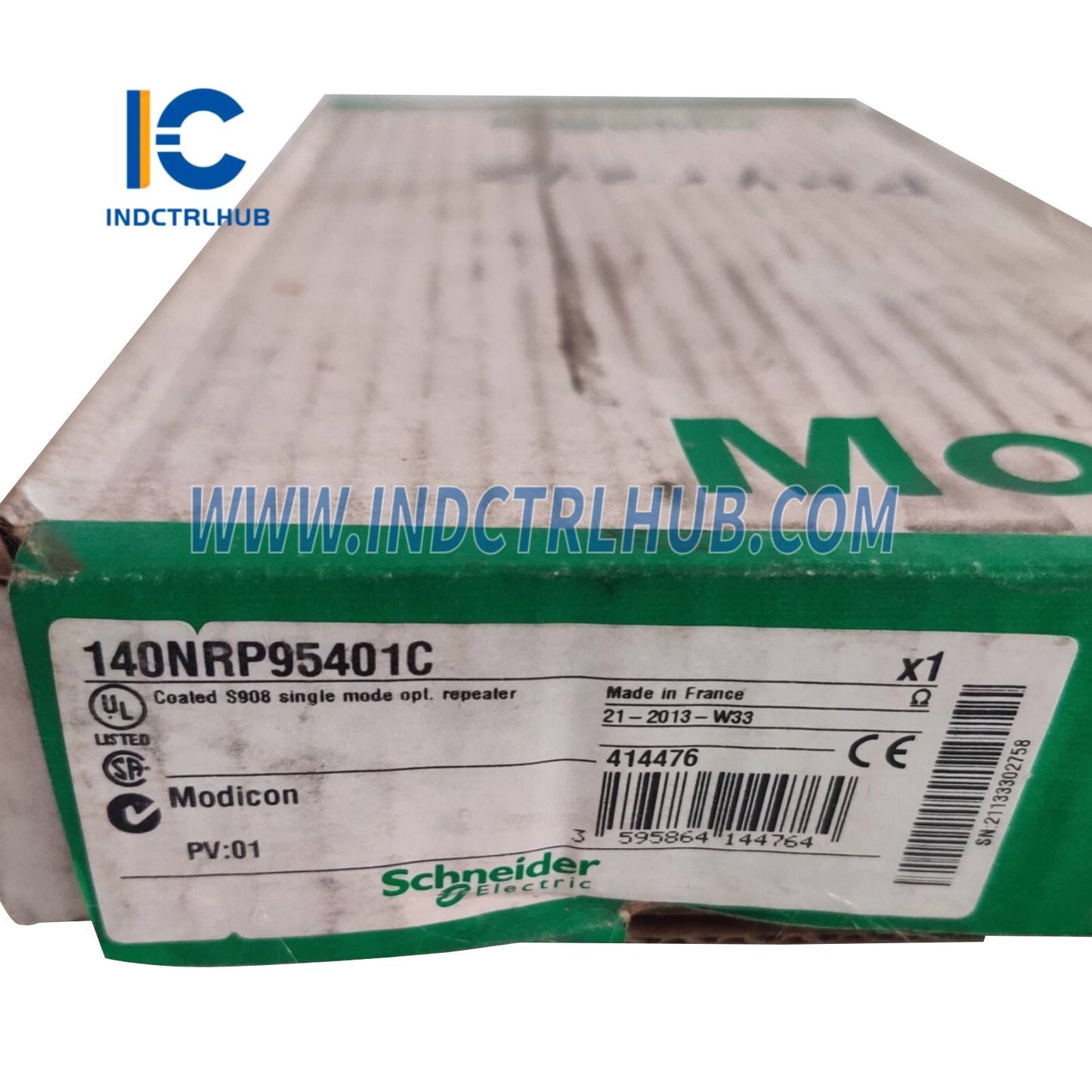 Schneider 140NRP95401C Coated Fibre Optic Repeater