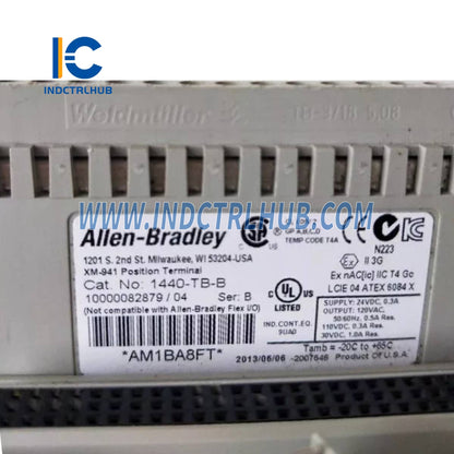 ALLEN BRADLEY 1440-TB-B Screw Clamp B Terminal Base