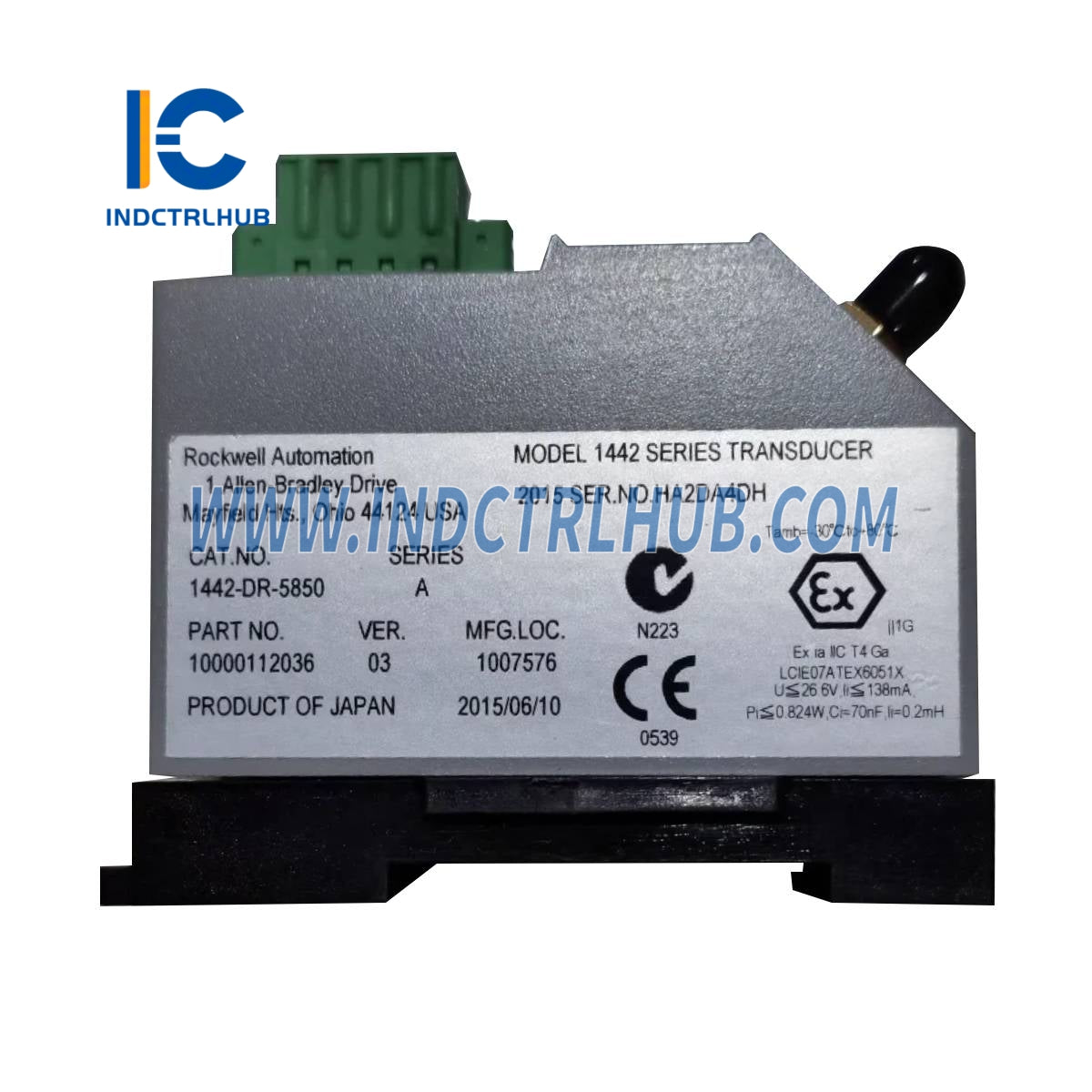ALLEN BRADLEY 1442-DR-5850 Driver de sonde à courant de Foucault, 5,0 mètres
