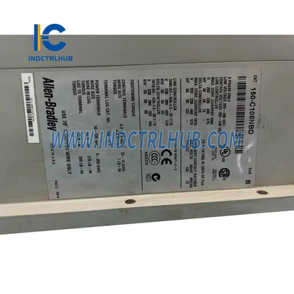 ALLEN BRADLEY 150-C108NBD SMC-3 Mäký štartér, 3-vodičový, otvorený typ