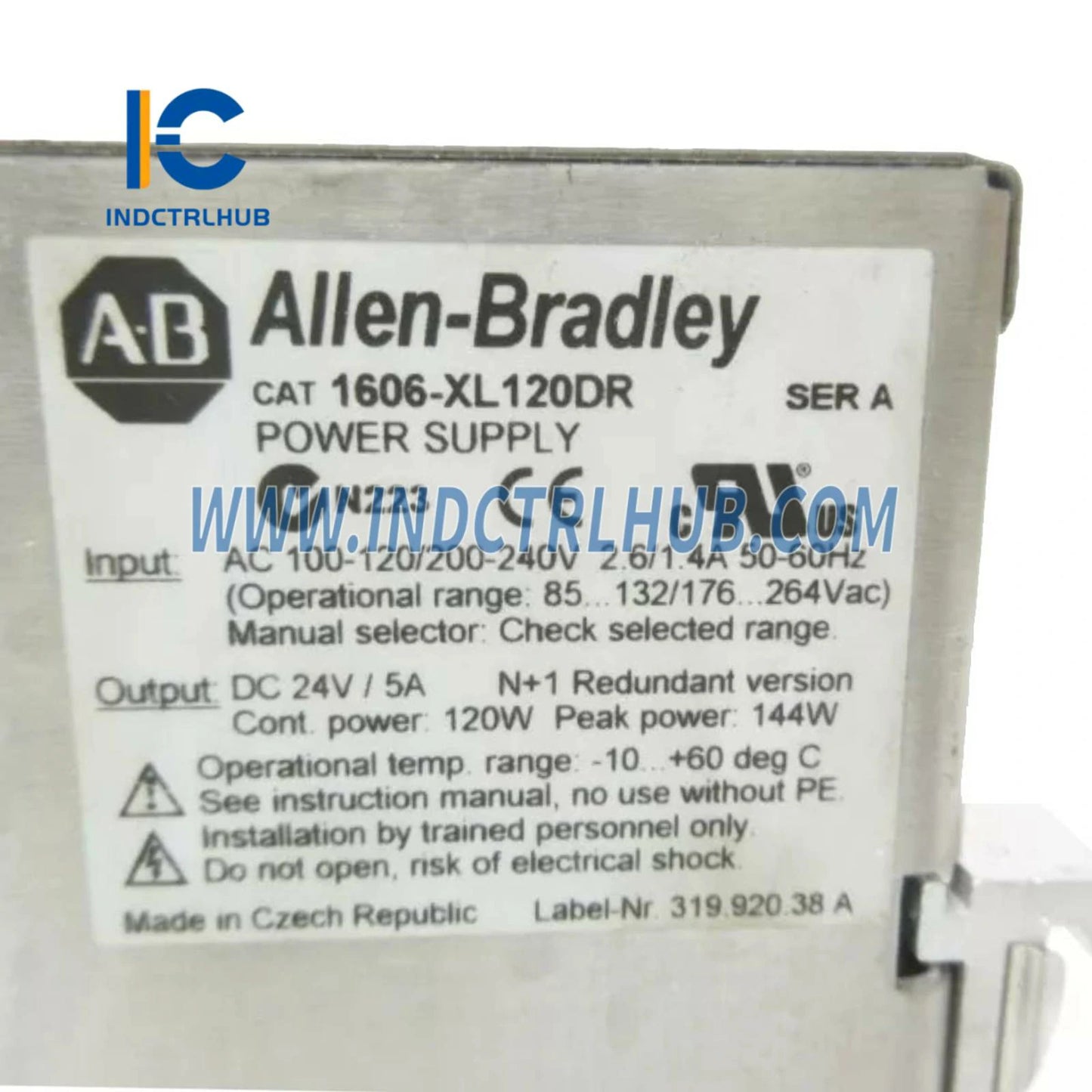 ALLEN BRADLEY 1606-XL120DR Quvvat manbai XL 120 Vt Quvvat manbai