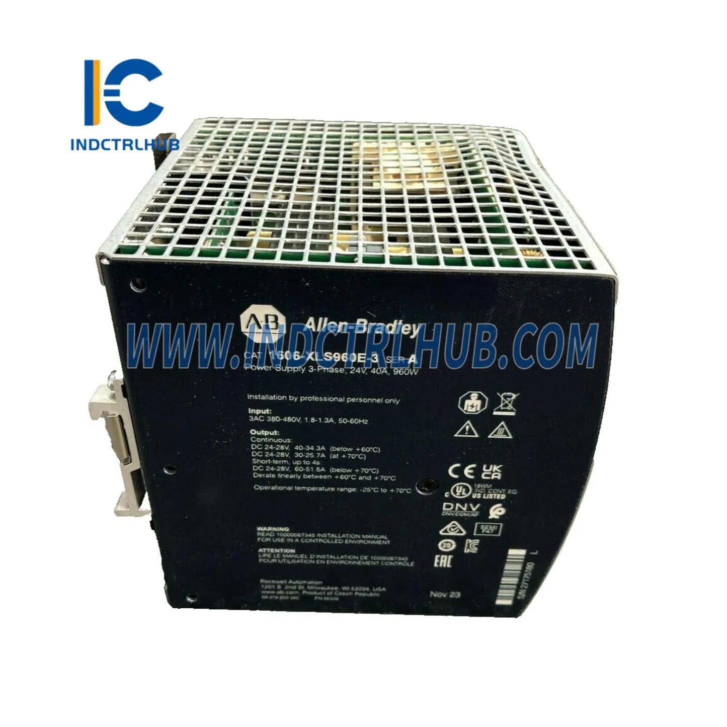 ALLEN BRADLEY 1606-XLS960E-3 Бюлетин 1606 Превключващи захранвания с режим на работа