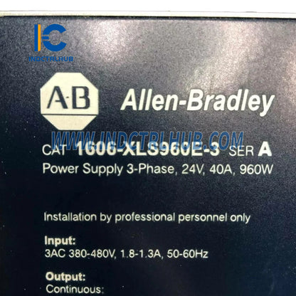 ALLEN BRADLEY 1606-XLS960E-3 Бюлетин 1606 Превключващи захранвания с режим на работа