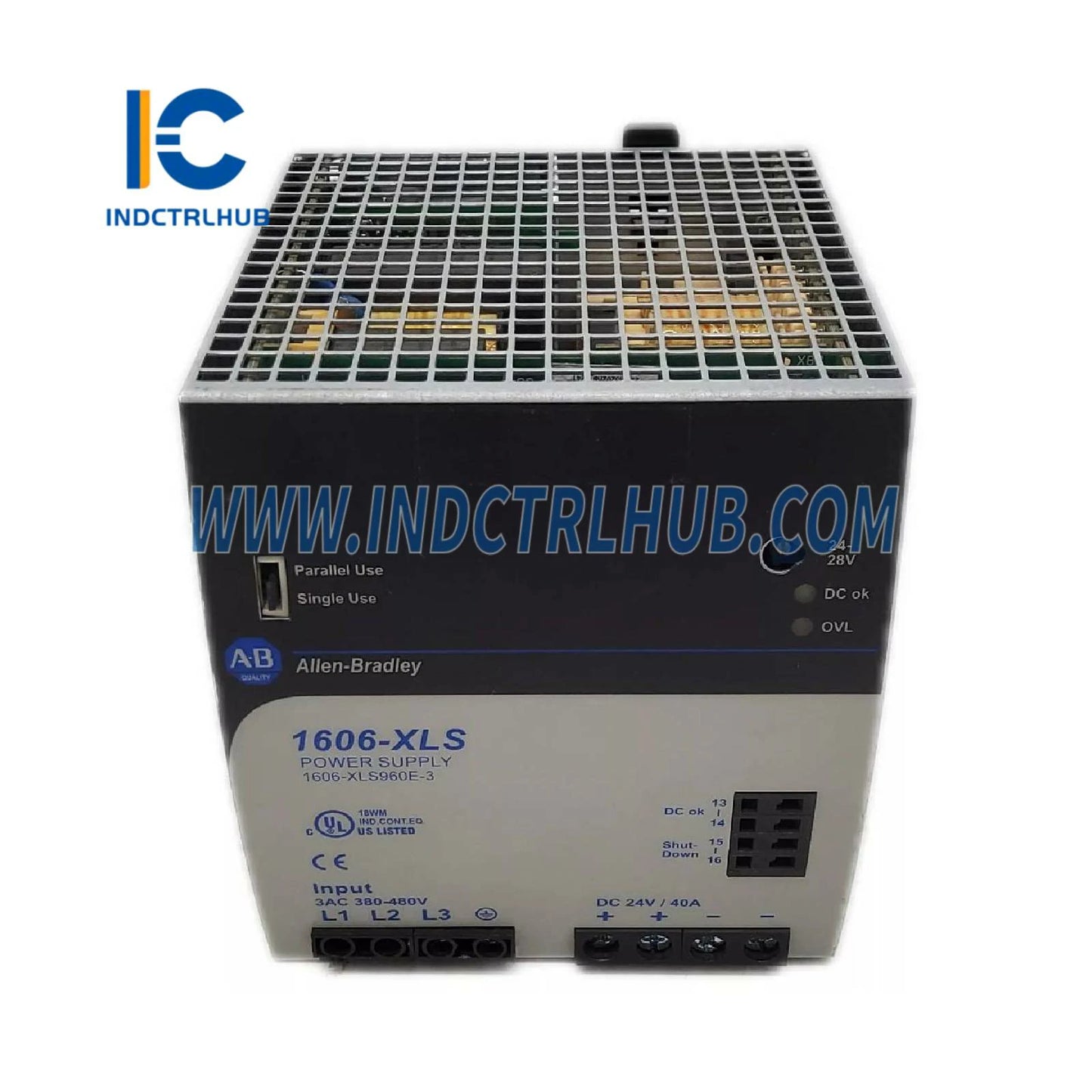 Allen-Bradley 1606-XLS960E 960W DIN Rail Power Supply 24V DC 40A
