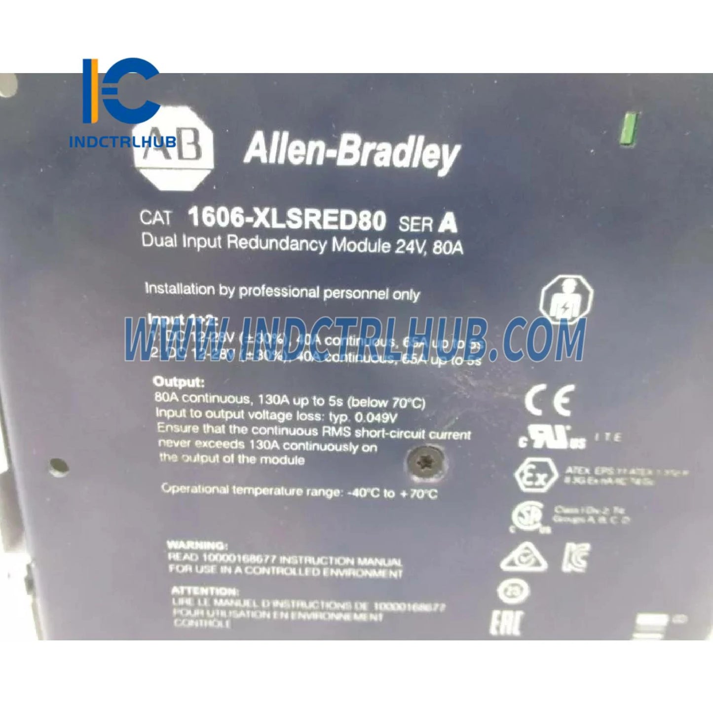 ALLEN BRADLEY 1606-XLSRED80 Модул за излишък за DC захранващи системи