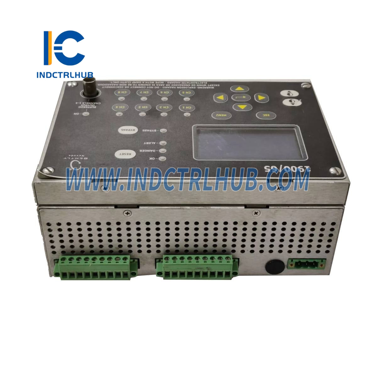 Bently Nevada 1900/65 167707-01 Módulo de Monitoramento de Vibração