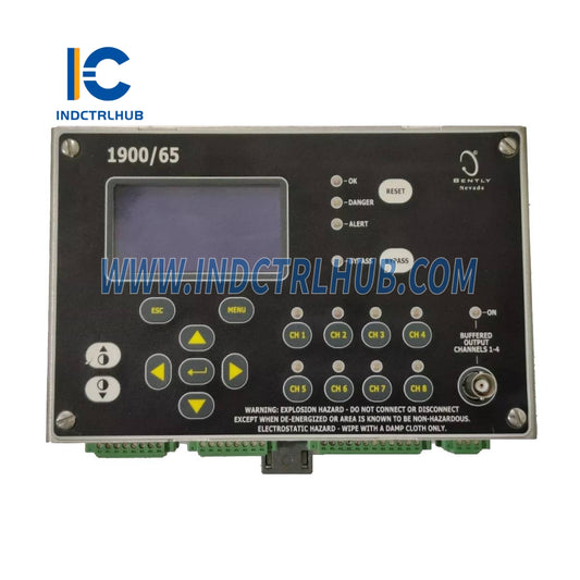 Módulo de Monitor de Vibraciones Bently Nevada 1900/65 167707-01