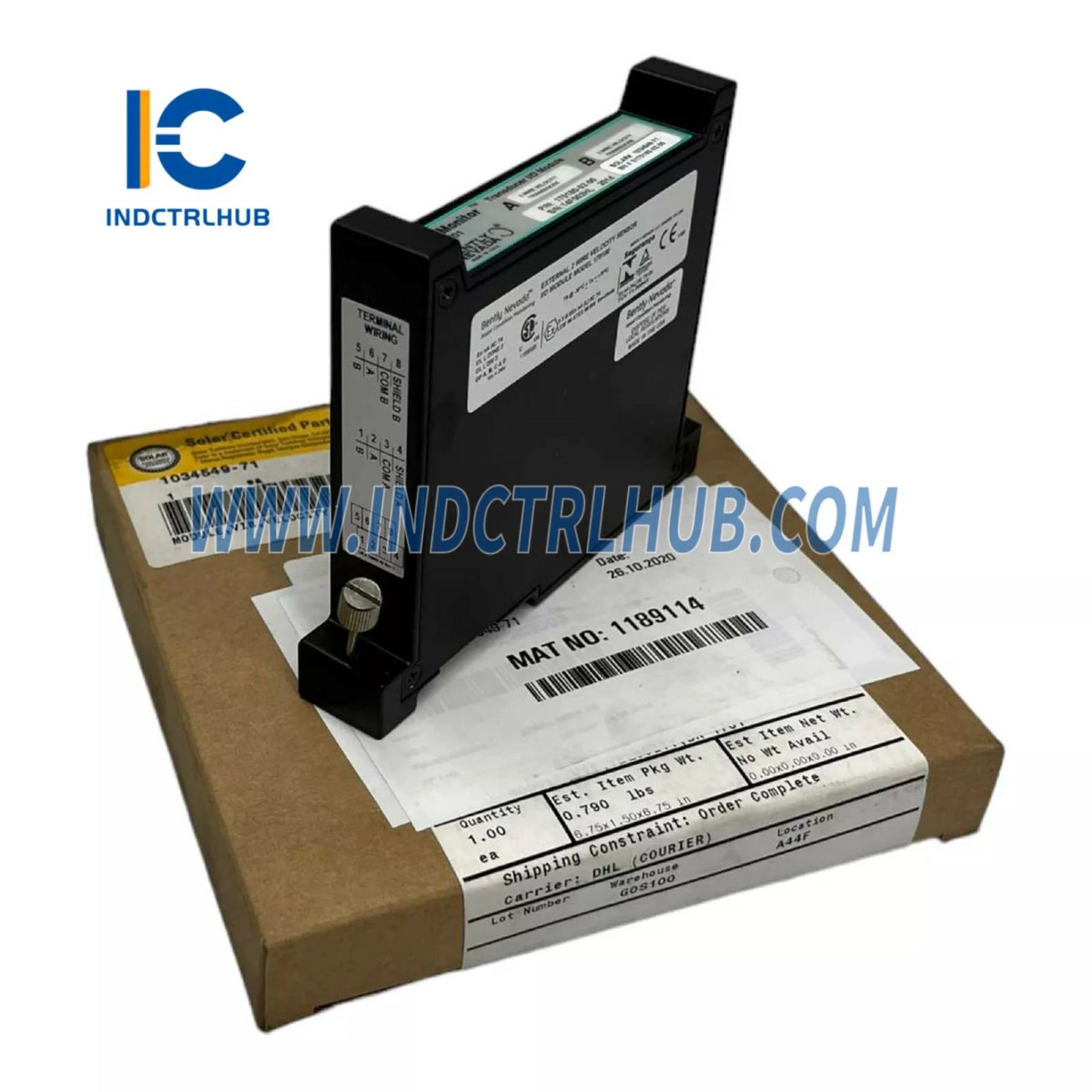 Bently Nevada 170180-02-00 Modul ulaza/izlaza pretvornika