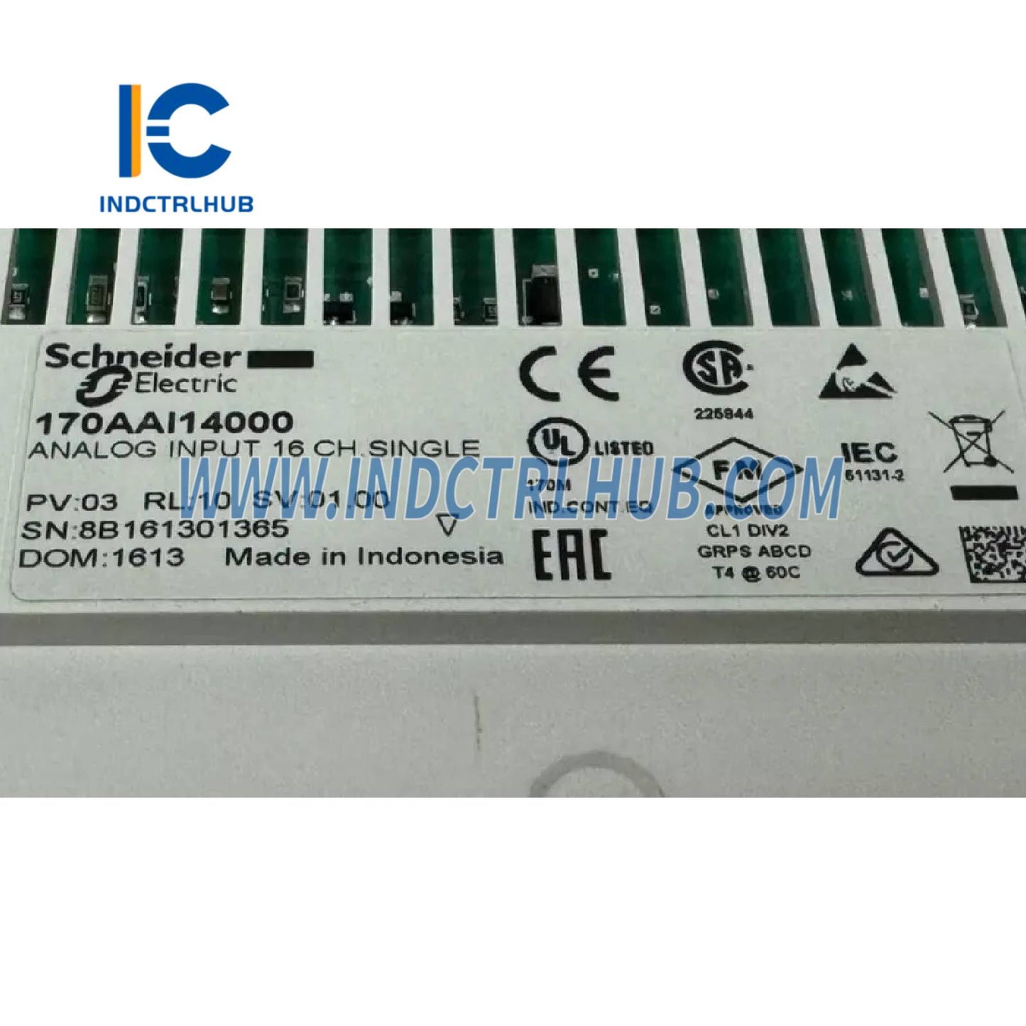 Schneider 170AAI14000 Distributed Analog Input Modicon Momentum