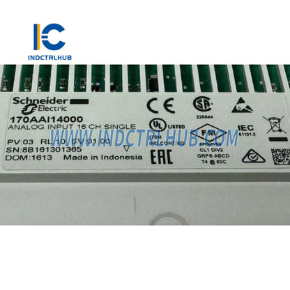 Schneider 170AAI14000 Elosztott Analóg Bemenet Modicon Momentum