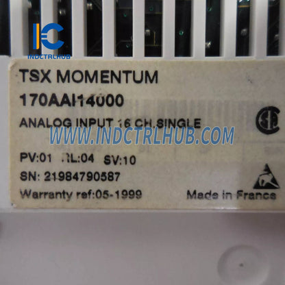 Schneider 170AAI14000 Distributed Analog Input Modicon Momentum