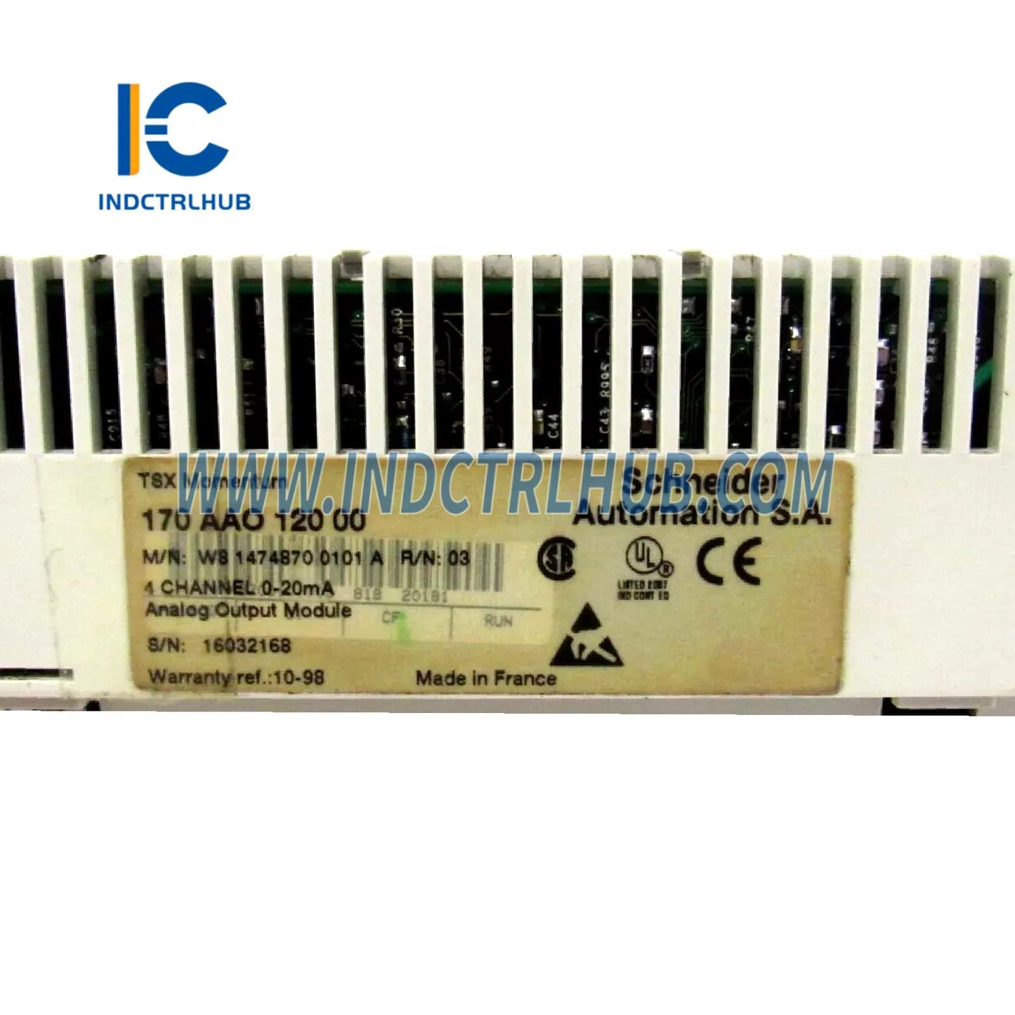 Schneider 170AAO12000 distribuirani analogni izlaz Modicon Momentum