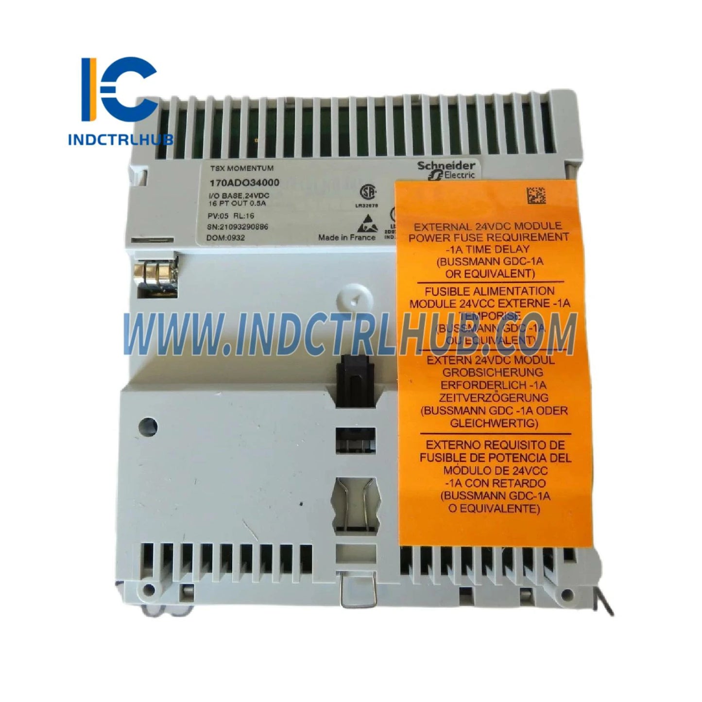 Schneider 170AD034000 Diskrētais izejas modulis Modicon Momentum