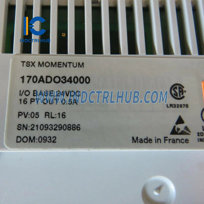 Schneider 170AD034000 Diskrētais izejas modulis Modicon Momentum