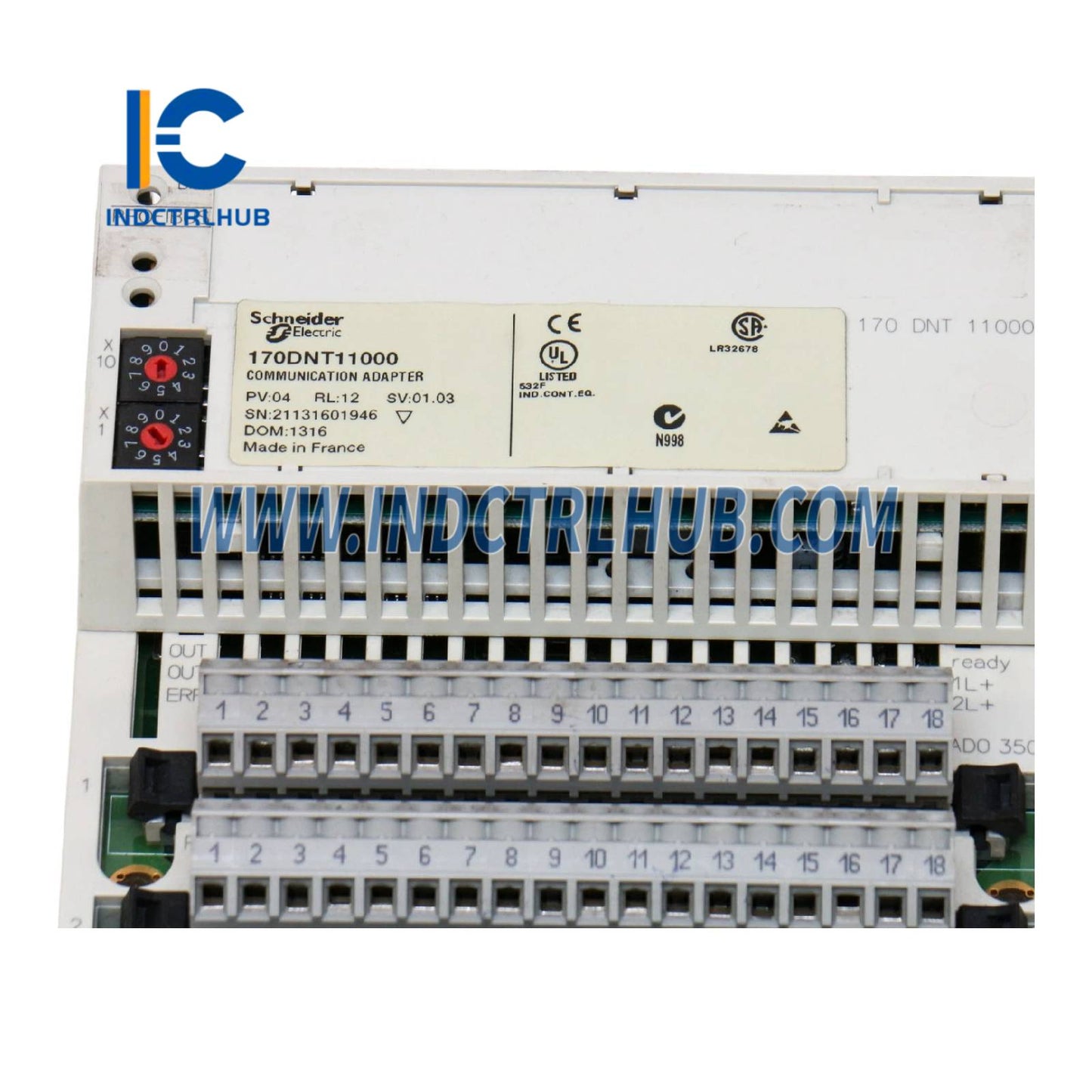 Schneider 170ADO35000 Discrete output module Modicon Momentum