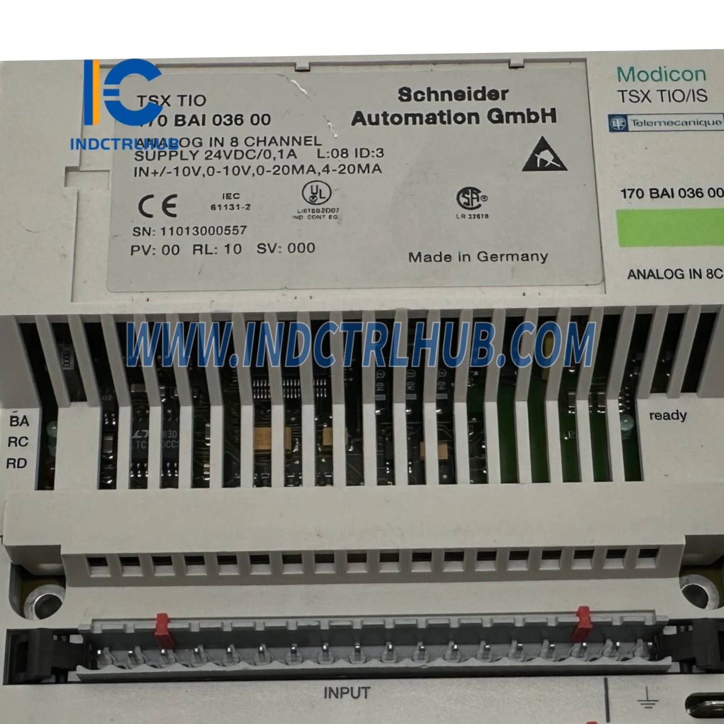 Schneider 170BAI03600 Distributed analog input
