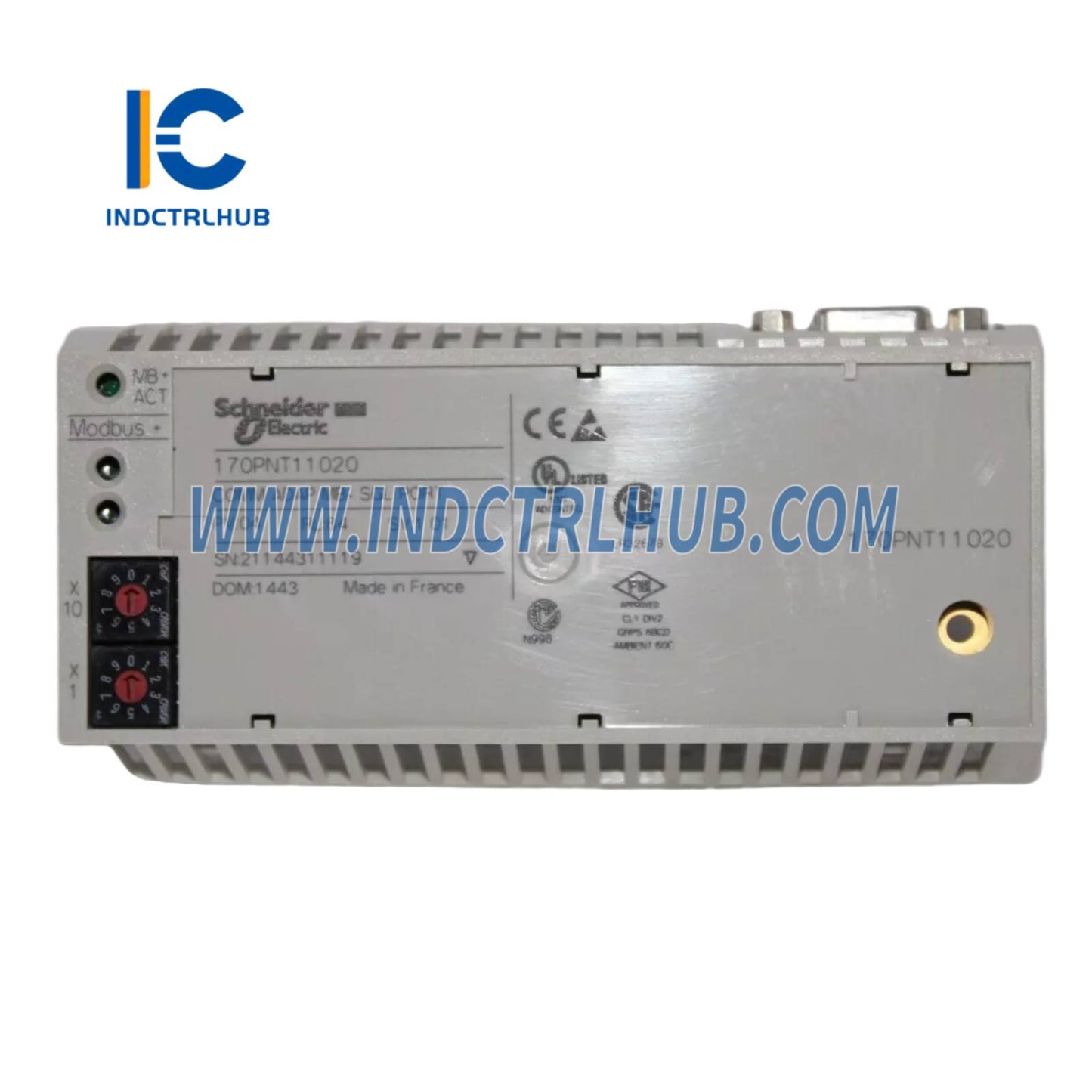 Adaptateur de communication Schneider 170PNT11020 Modbus Plus