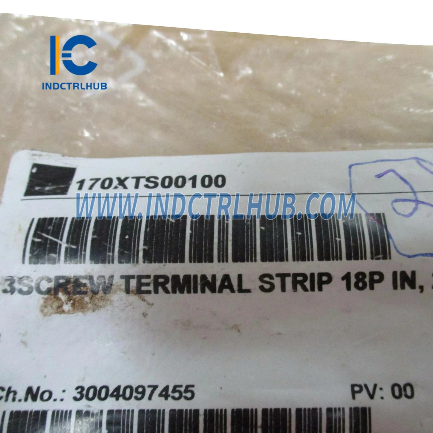 Schneider 170XTS00100 Csavaros sorkapocs _ Modicon Momentum