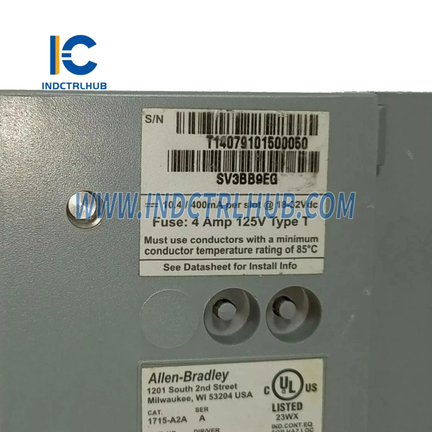 ALLEN BRADLEY 1715-A2A 1715 baza adaptera sa 2 slota