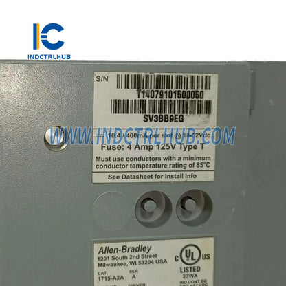 ALLEN BRADLEY 1715-A2A 1715 baza adaptera sa 2 slota