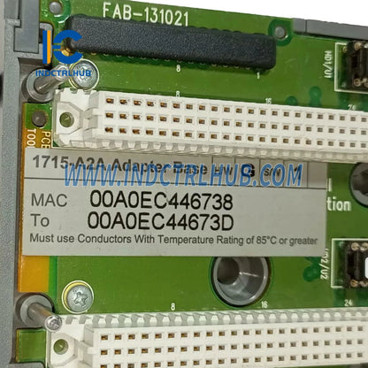 ALLEN BRADLEY 1715-A2A 1715 baza adaptera sa 2 slota