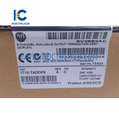 ALLEN BRADLEY 1715-TADOF 1715-OF8I Analog Output Module