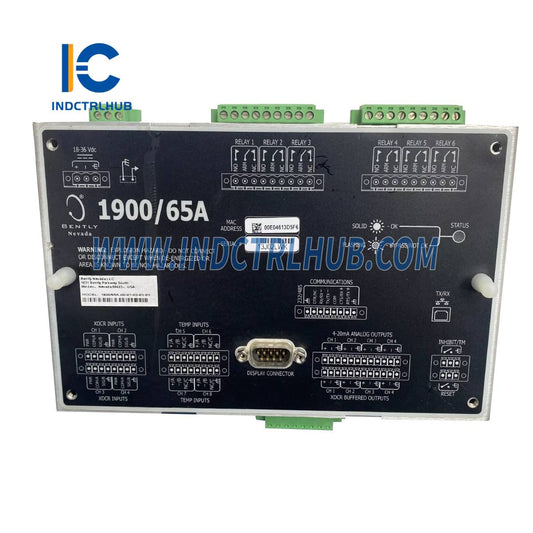 Bently Nevada 1900/65A 172323-01 General Purpose Equipment Monitor