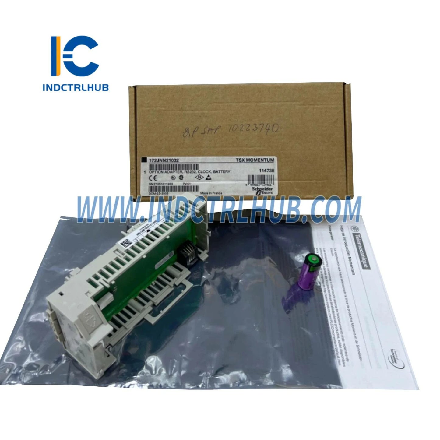 Schneider 172JNN21032 adaptér možnosti sériového prepojenia