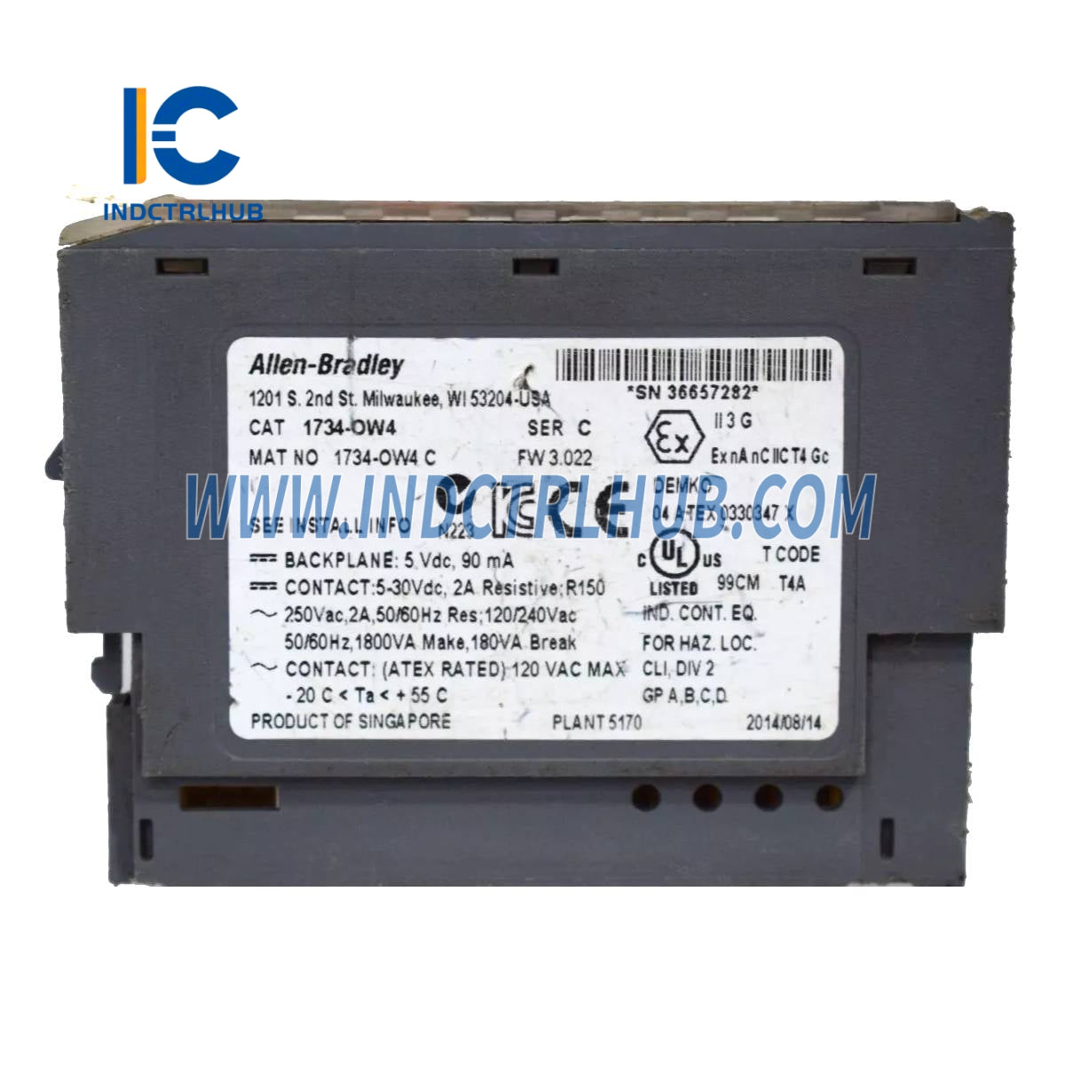 ALLEN BRADLEY 1734-0W4 POINT I/O Modul Output Relay 4-Kanal