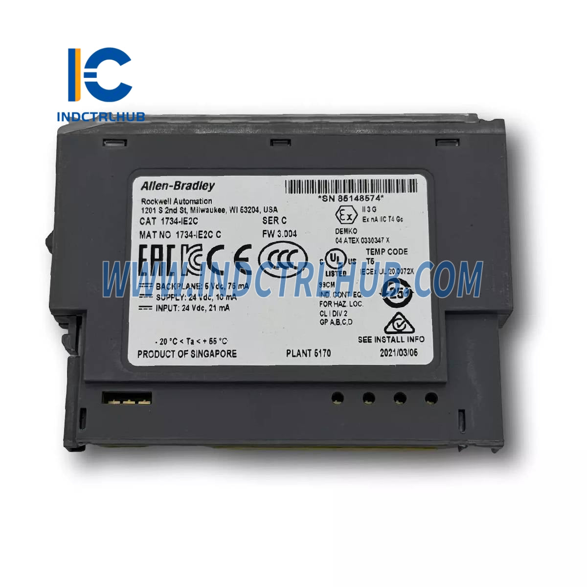ALLEN BRADLEY 1734-IE2C/C POINT I/O Módulo de Entrada Analógica de 2 Canais