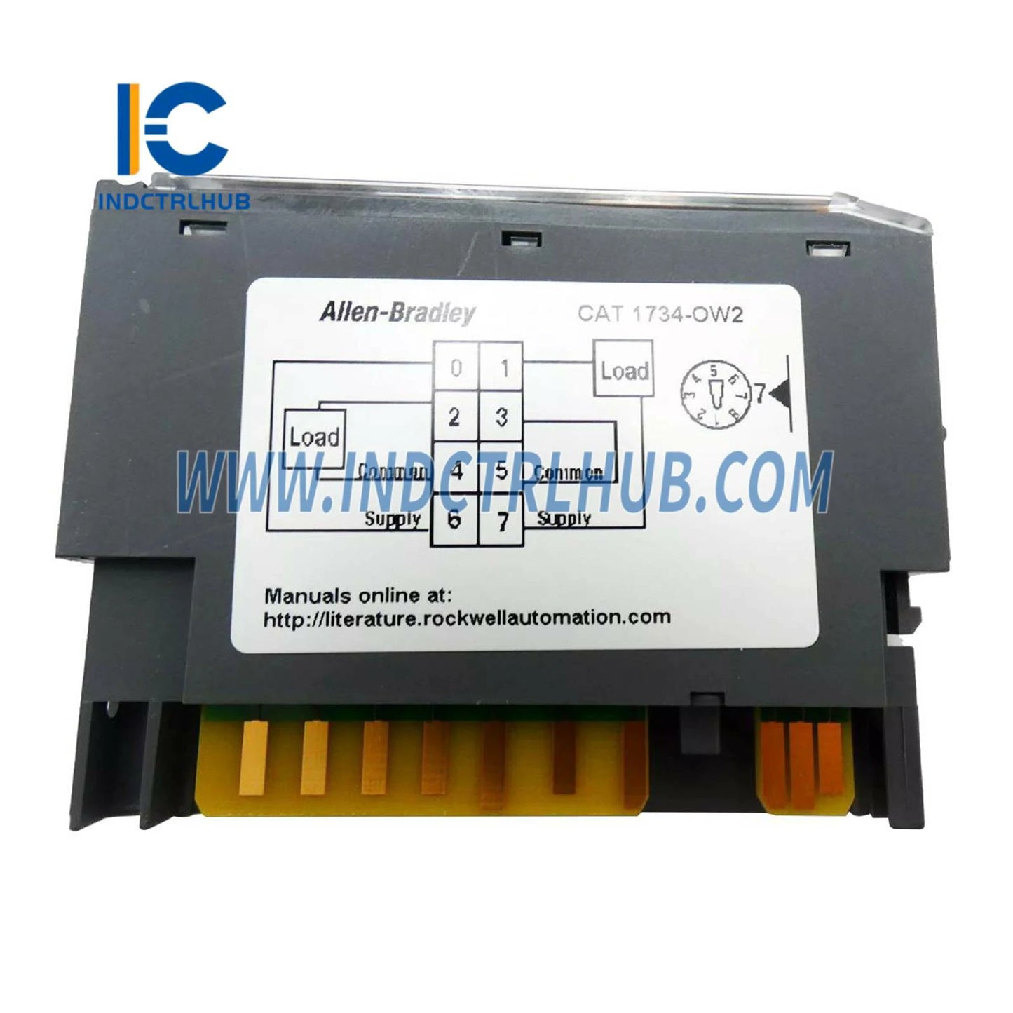 ALLEN BRADLEY 1734-OW2 POINT I/O Mô-đun Đầu ra Rơ-le 2 Kênh