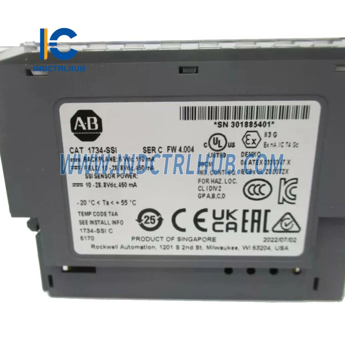 ALLEN BRADLEY 1734-SSI Módulo de interfaz para codificador absoluto