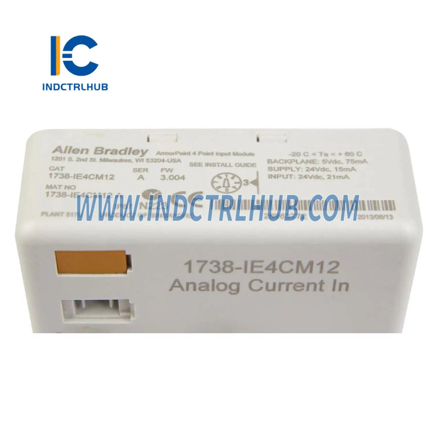 ALLEN BRADLEY 1738-IE4CM12/A ArmorPoint analóg bemeneti modul