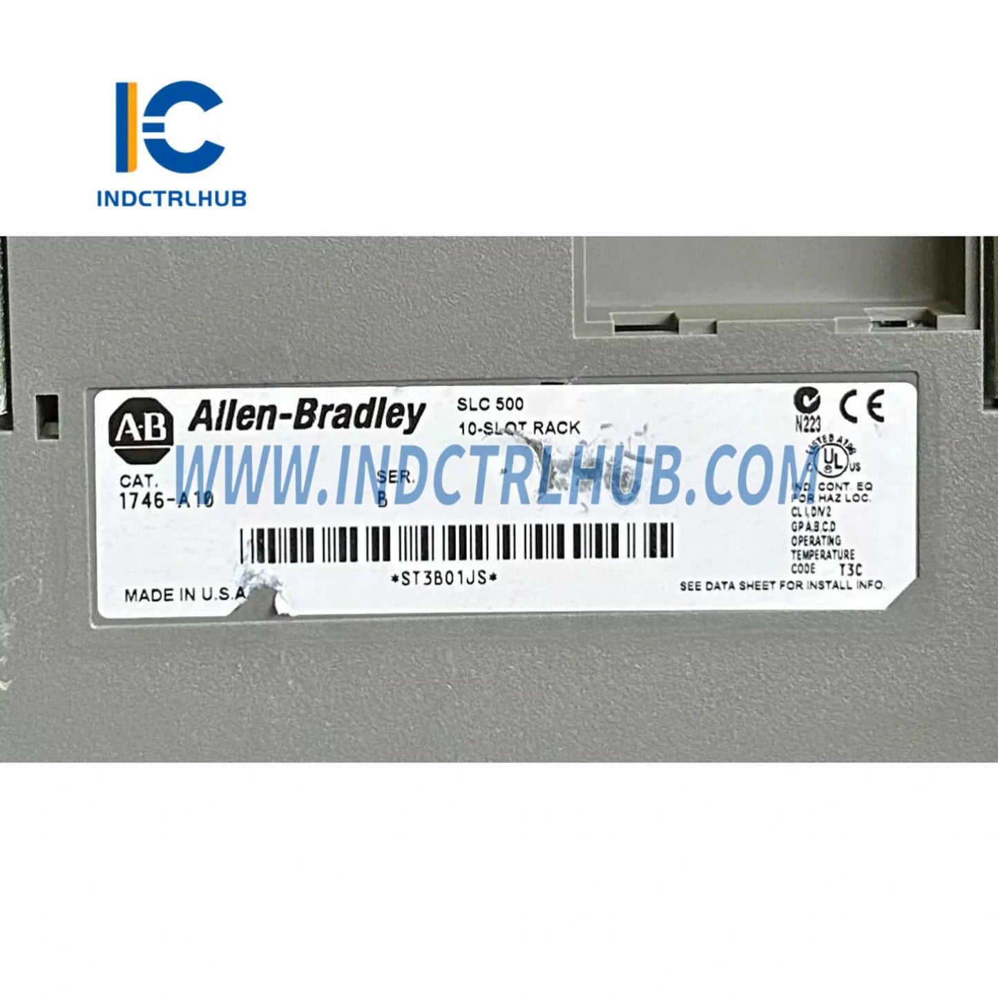 ALLEN BRADLEY 1746-A10/B SLC-chassis, Reeks B