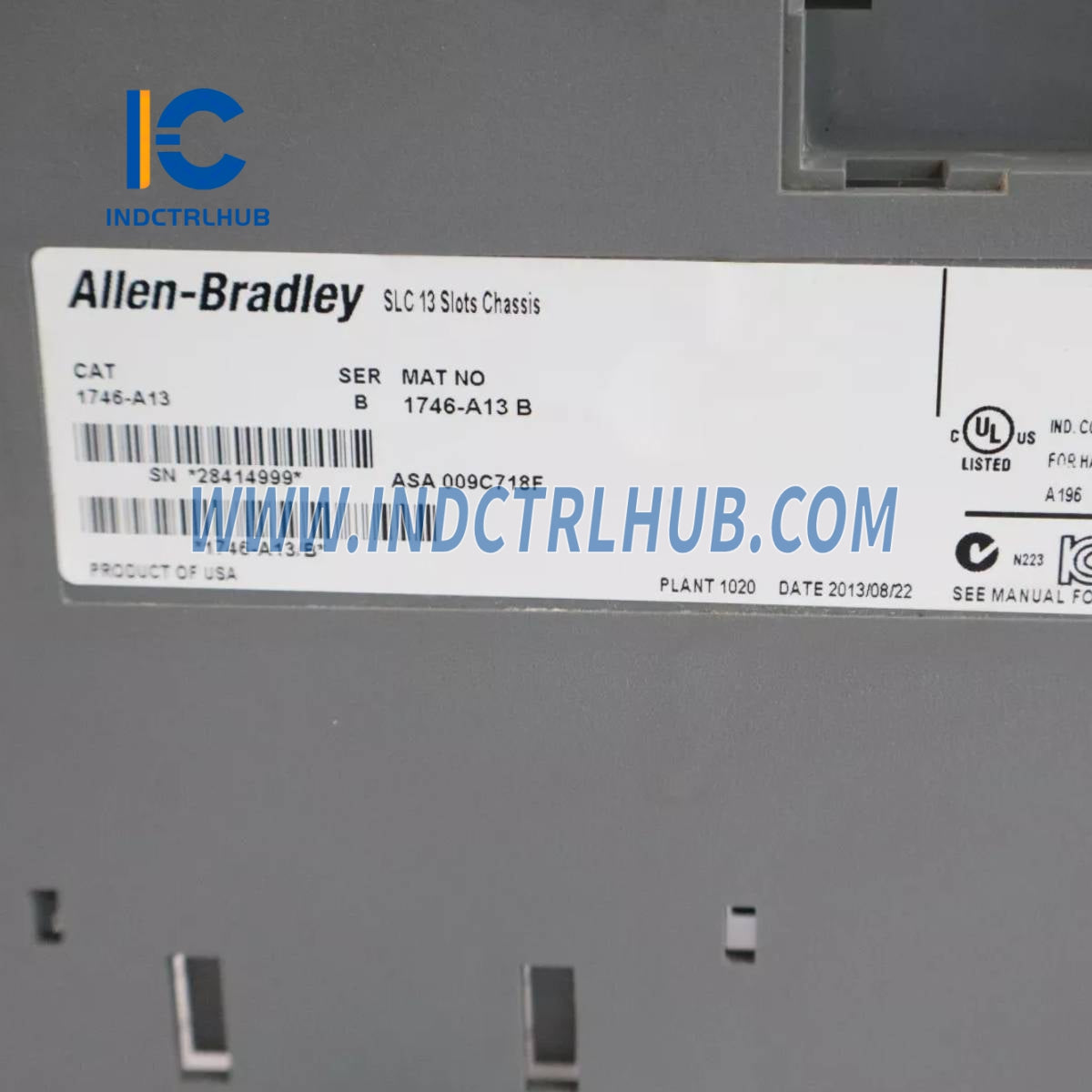 ALLEN BRADLEY 1746-A13/B SLC Шасси, Серия B
