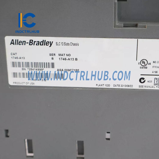 ALLEN BRADLEY 1746-A13/B SLC Chassis, Series B