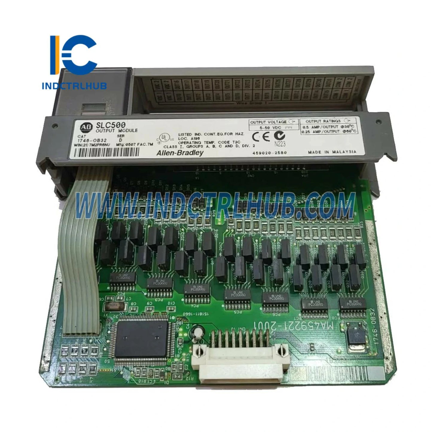 ALLEN BRADLEY 1746-OB32/D SLC 500 digitális kimeneti modul