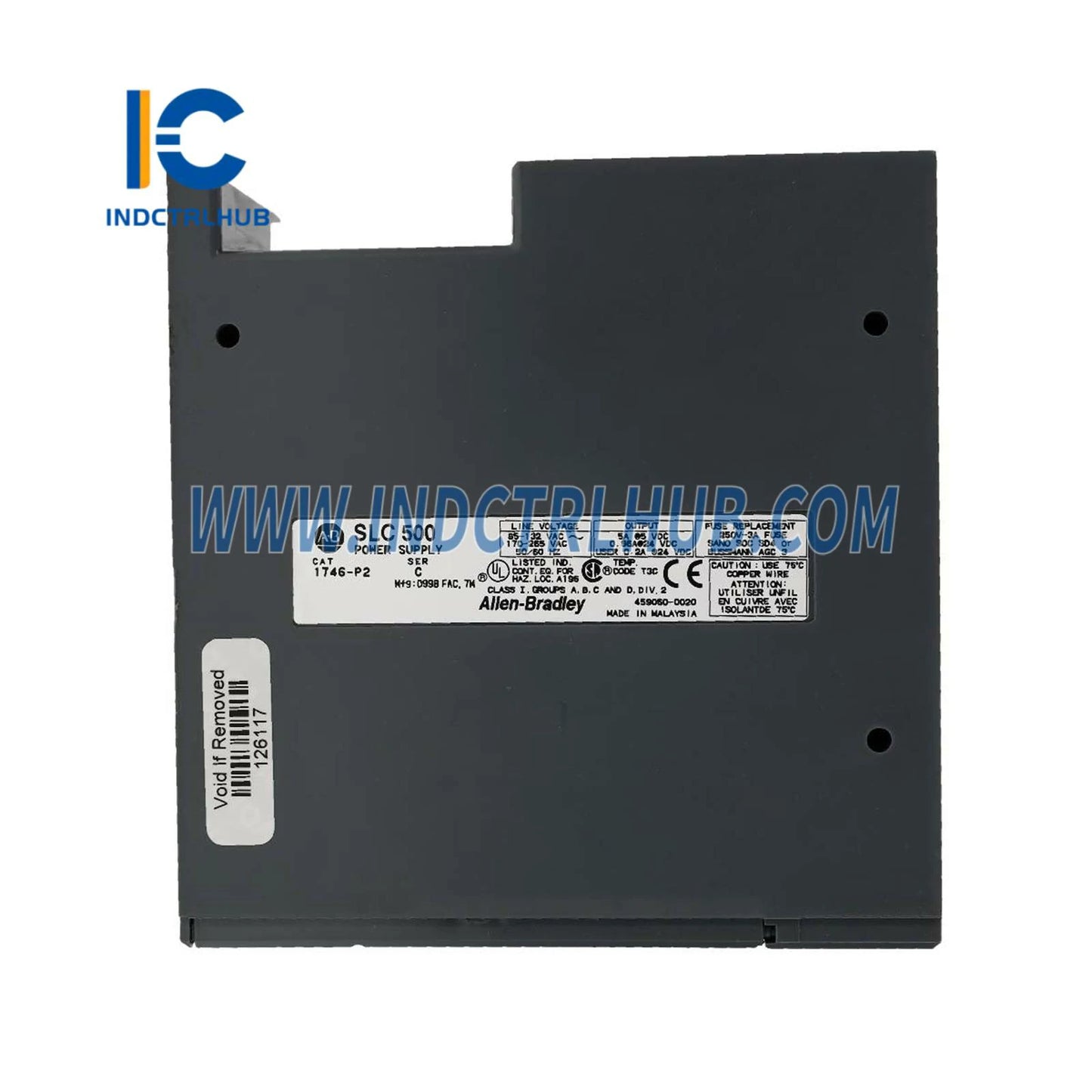 ALLEN BRADLEY 1746-P2/C tápegység modul SLC 500 PLC-khez