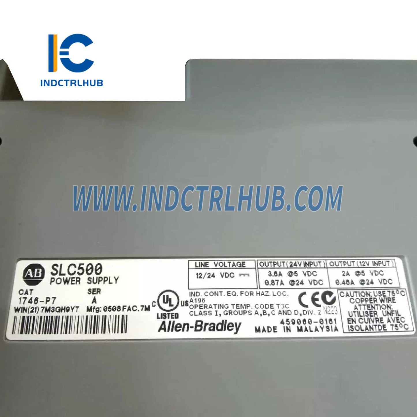 ALLEN BRADLEY 1746-P7/A Power Supply Module for SLC 500 PLCs