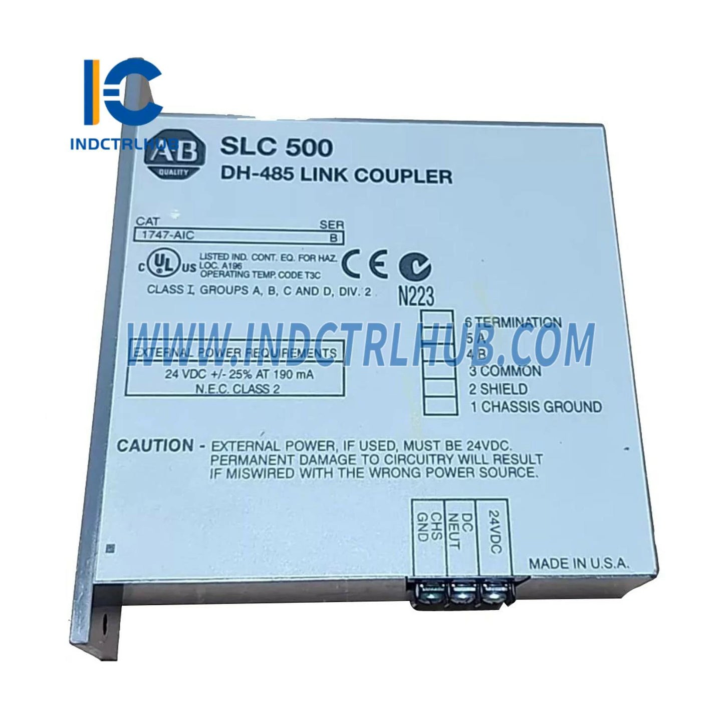 Acoplador de enlace aislado ALLEN BRADLEY 1747-AIC/B