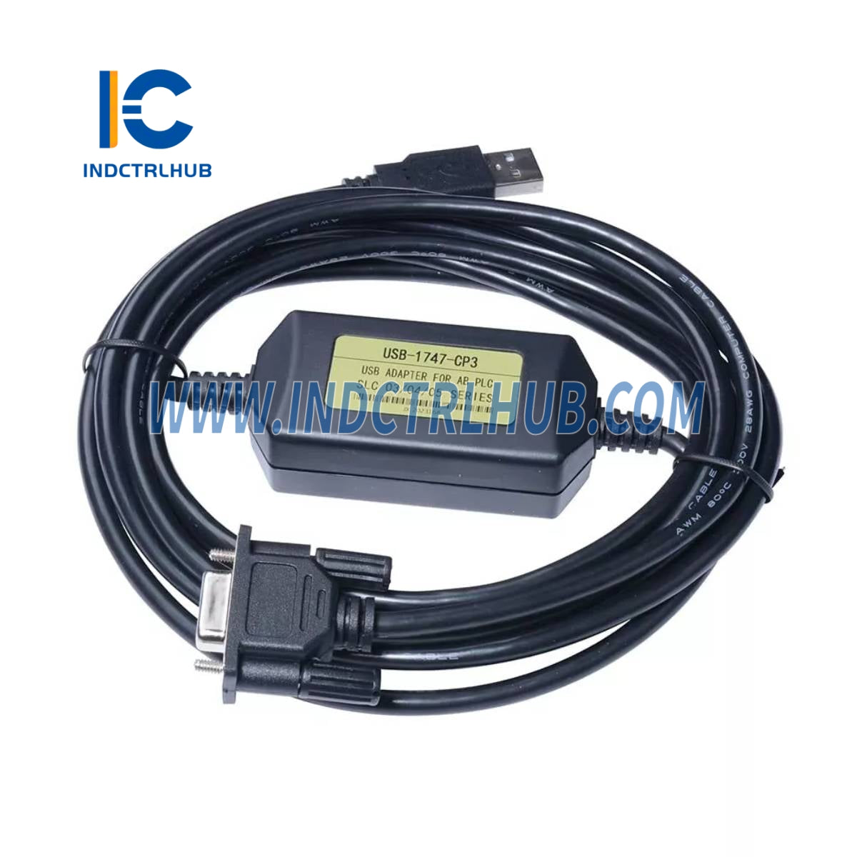 ALLEN BRADLEY 1747-CP3 SLC 500 Programmer Cable