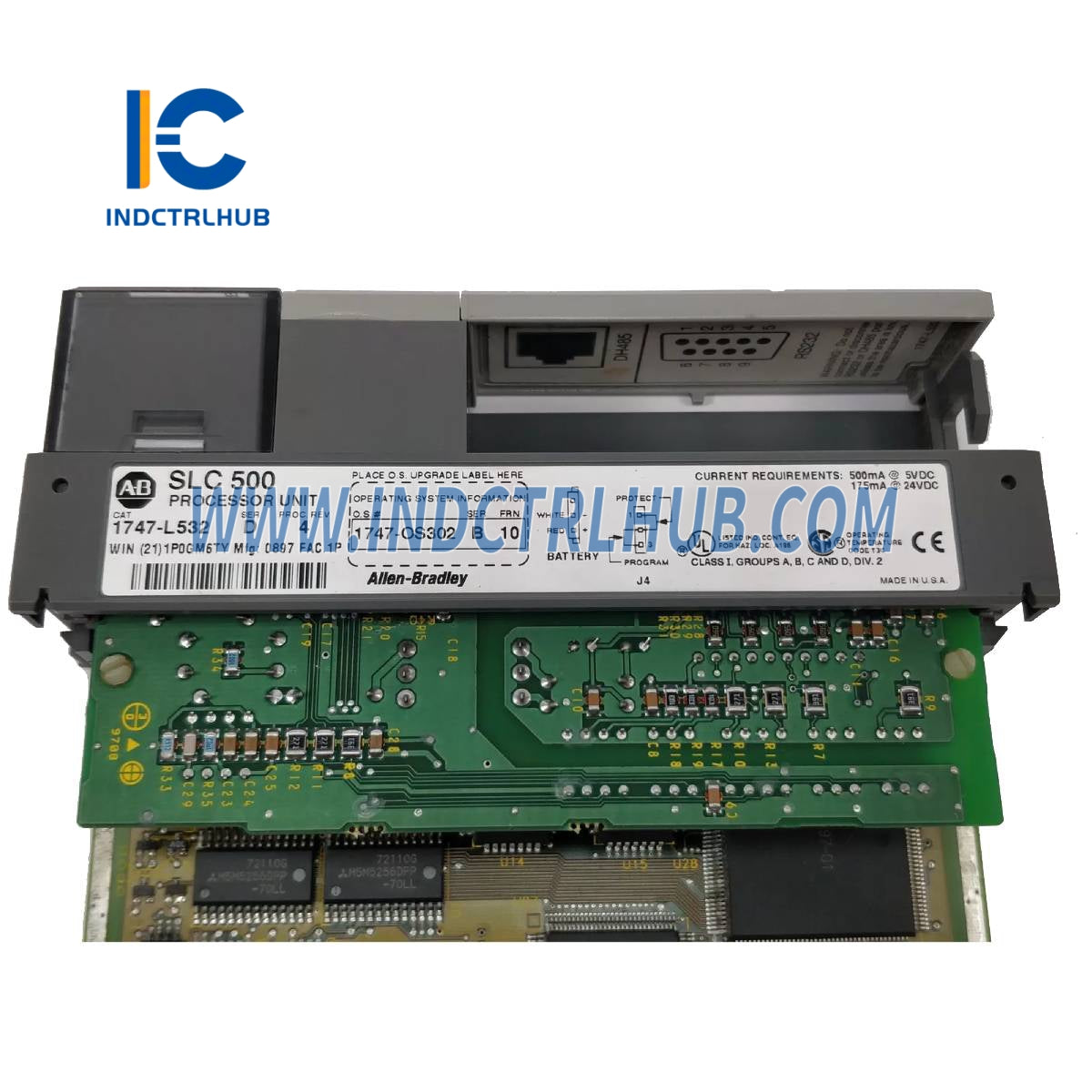 ALLEN BRADLEY 1747-L532 SER:B Processor for SLC 500 Modular Controller