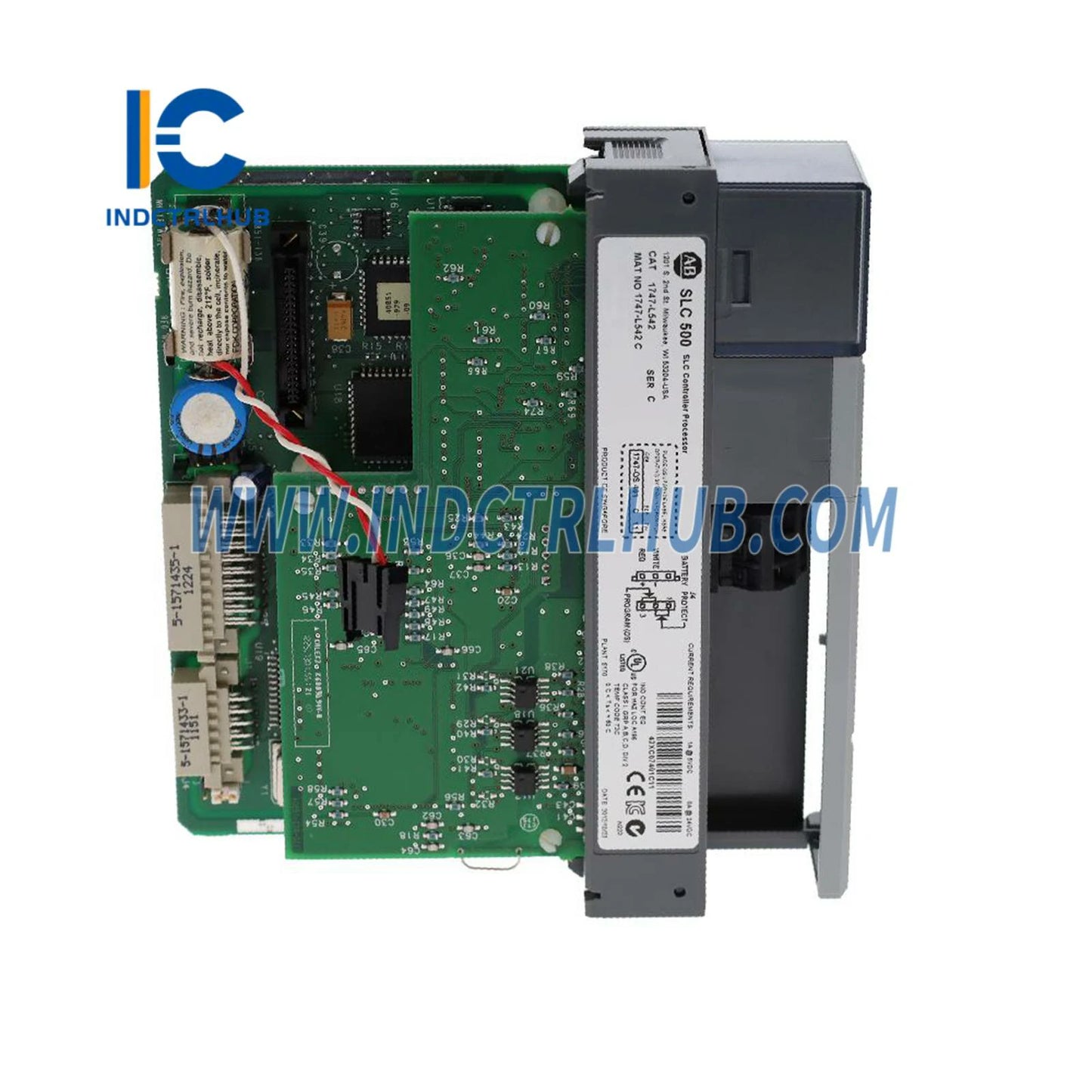 ALLEN BRADLEY 1747-L542 SER:C Verwerker vir SLC 500 Modulêre Beheerder