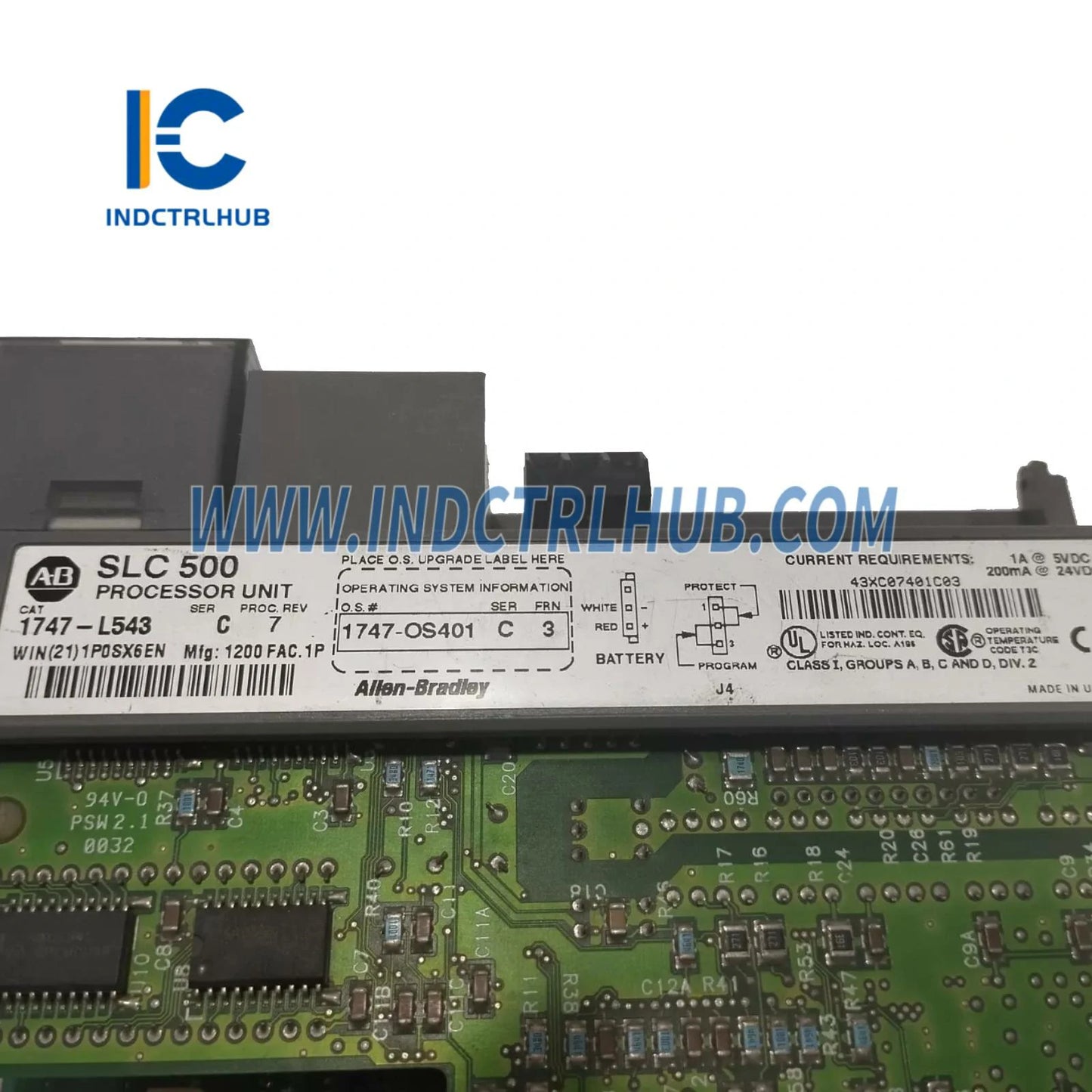 ALLEN BRADLEY 1747-L543/C Procesor pre modulárny ovládač SLC 500